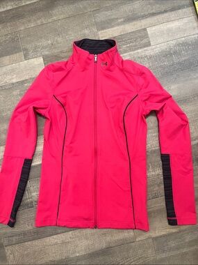 Under Armour Hot Pink Full-Zip Performance Jacket